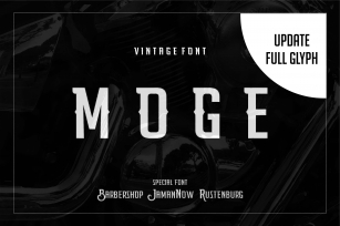 Moge Logo Font Download