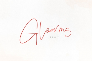 Gloams Font Download