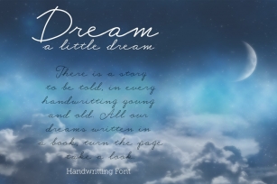 Dream A Little Dream Font Download
