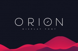 Orion Font Download