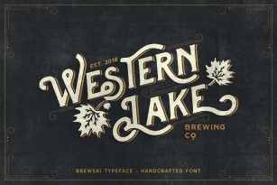 Western Lake Font Download