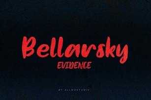Bellarsky Evidence Font Download