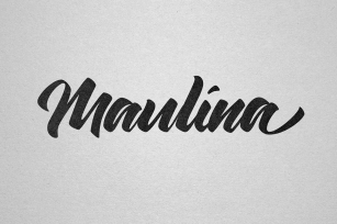 Maulina Typeface Font Download