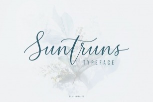 Suntruns Typeface Font Download