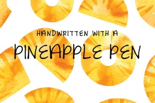 Pineapple Pen Font Download