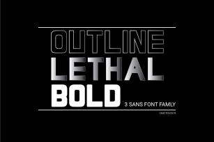 Lethal Font Download