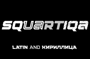 Squartiqa 4F (Family) Font Download