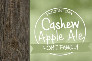 Cashew Apple Ale Family Font Download