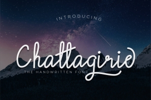 Chattagirie Script Font Download