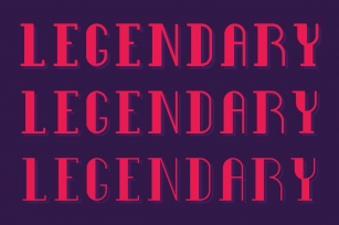 Legendary Type 2 Font Download