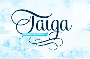 Taiga -60% off! Font Download