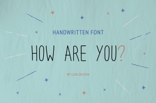 How are you? Font Download
