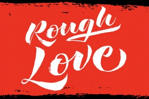 Rough Love Script Typeface Font Download