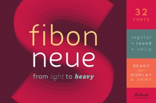 Fibon Neue Family Font Download