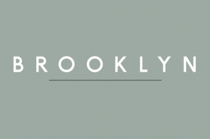 Brooklyn Font Download