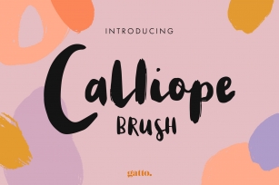 Calliope Casual Brush Font Download