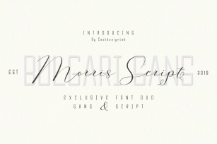Morris Script Font Download