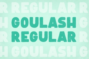 Goulash Regular Font Download