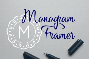 Monogram Framer Font Download