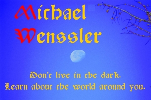 Michael Wenssler Font Download
