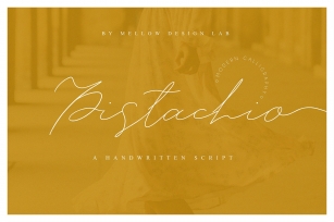 Pistachio script Font Download