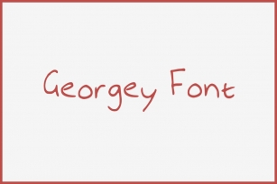 Georgey Font Download