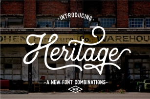 Heritage Combinations Font Download