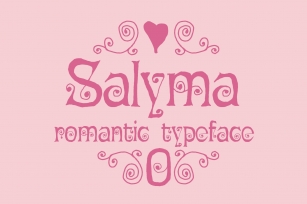 Salyma romantic typeface Font Download