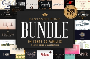 FANTASTIC Bundle (93% OFF) Font Download