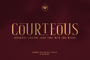 Courteous // Elegant Serif Font Download