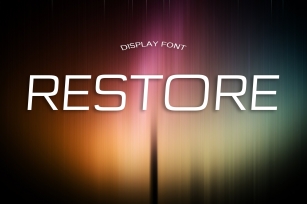 RESTORE font Font Download