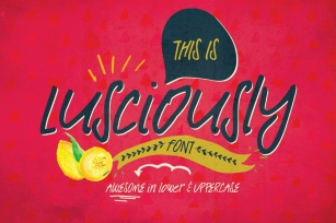 Lusciously Typeface Font Download