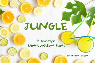 Fun handwritten font, Jungle Font Download