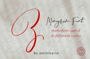 MONOGRAM Z Font Download