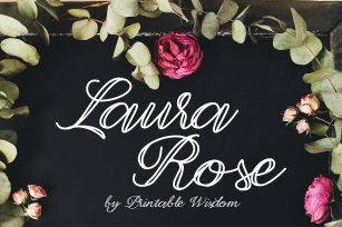 Laura Rose Font Download