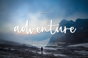 Adventure Script + Extras Font Download