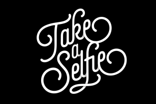 Selfie (Black) Font Download