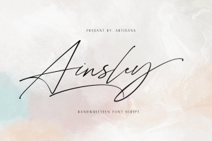 Ainsley//extra Elements Font Download