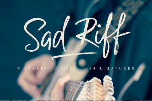 Sad Riff with 6 Stylistic Sets Font Download