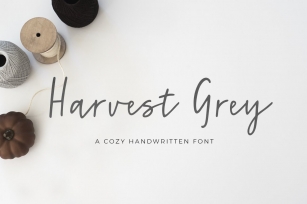 Harvest Grey Font Download