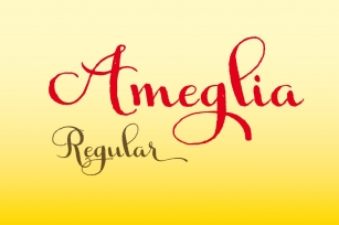 Ameglia Regular Font Download