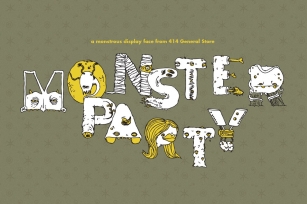 Monster Party Font Download