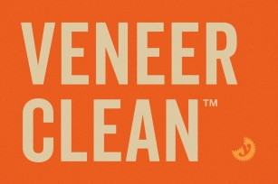 Veneer Clean Family Font Download