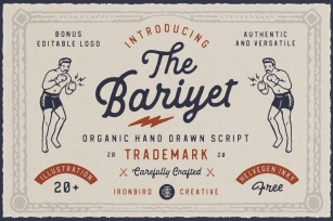 The Bariyet + Extras Font Download