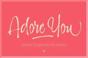 Adore You Family 50% Off Font Download