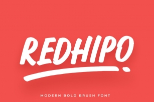 Redhipo Modern Brush Font Download