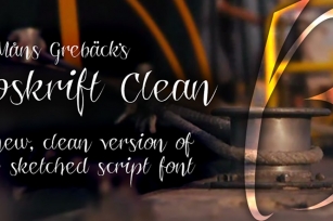 Roskrift Clean Font Download