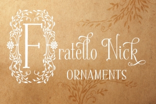 Fratello Nick Ornaments Font Download