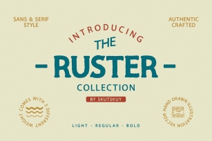RUSTER COLLECTION Font Download