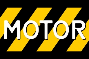 Motor 4F Regular Font Download